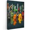 Kruiden - Specerijen - Lepels canvas 2cm klein -z3d
