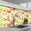 Patroon - Appels - Peren keuken achterwand 2 middel 871 -3d_schuin