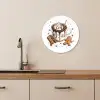 Chocomel - Decoratie - Koek - Winter - Kerst KitchenYeah - Keuken - Wandcirkel Forex klein -sfeer3