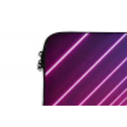 Driedimensionaal - Tunnel - Ruimte laptophoes neopreen klein -detail