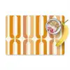 U-vorm - Retro - Oranje Placemat vinyl groot 368 -zzzproduct_Kitchenyeah-website