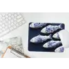 Vissen - Delfts - Blauw - Keramiek muismat rubber klein -witbureau