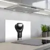 Bokshandschoen - Zwart - Hand keuken achterwand spatscherm klein -3d_schuin
