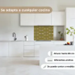 Libellen - Patroon - Groen keuken achterwand 2 middel 865 -sfeer4_ES