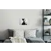 Vrouw - Champagne - Modern Muursticker klein -slaapkamer