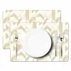 Modern - Abstract - Beige Placemat vinyl groot 368 -zzsfeer2_Kitchenyeah-website