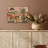 Tijger - Kleurrijk - Palmen - Cactus PET vilt klein -sfeer4