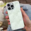 Groen - Marmer - Vloeiende aders Hoesje iPhone 16 Pro Max met koord klein 804 -sfeer3