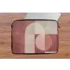 Figuren - Abstract - Roze laptophoes neopreen klein -tafel
