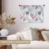 Bladeren - Pastel - Jungle Wandkleed katoen klein -sfeer1