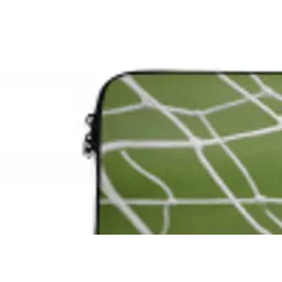 Voetbal - Goal - Net - Sport laptophoes neopreen klein -detail