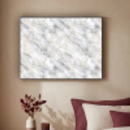 Grijs - Marmer - Gedetailleerd Textielframe zwart klein 947 -sfeer1