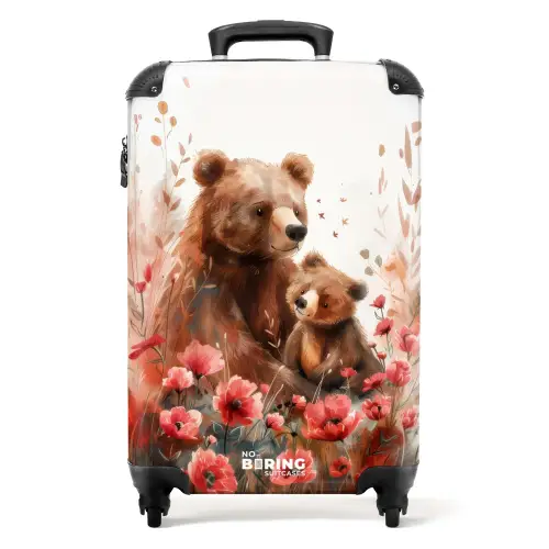 Berenliefde NBS - Handbagage koffer - Kinderen Unisex middel -productfoto_recht