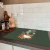 Kop - Bloemen - Groen - Koffie Inductie beschermer vinyl 3mm klein -sfeer3
