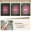 Girl power - Wolk - Roze Light Box met kabel (Tafellamp) klein -USP_dimbaarDE