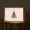 Christmas Season - Kerst - Kerstboom - Roze Light Box met kabel (Tafellamp) klein -z3d_website