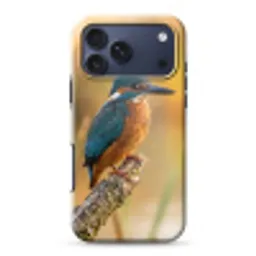 IJsvogel - Tak - Water - Kleurrijk - Levendig Toughcase MagSafe Apple iPhone 17 Pro Max klein -3d