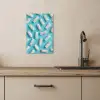 Spekjes - Pastel - Snoep - Blauw KitchenYeah - Keuken - Canvas klein -sfeer2