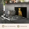 Panter - Realistisch - Bruin keuken achterwand spatscherm klein -usp_NL