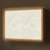 Crèmebeige - Marmer - Aders Light Box met batterij (Wandlamp) middel 907 -z3d_website