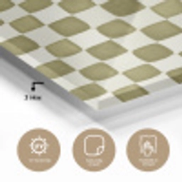 Schaak - Patroon - Groen plexiglas 5mm klein 11 -sfeer2