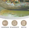Fruit - Disco - Art - Glitter Akoestische PET Vilt - Rond klein -closeup_NL