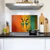 Dansen - Vrouwen - Verfstructuur Inductie beschemer met haakjes klein -sfeer2