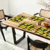 Gele - Citroenen - Druppels - Fruit Placemat vinyl groot 368 -zzsfeer4_Kitchenyeah-website