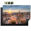 Strand - Natuur - Zonsondergang Inductie beschemer met haakjes klein -3d