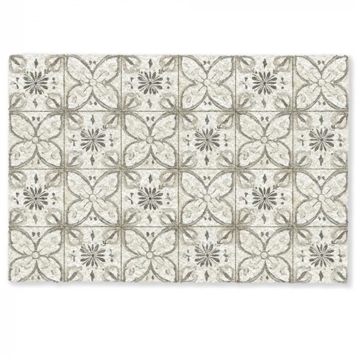 Antiek - Tegel - Beige Deurmat klein 898 -zkaufland3d