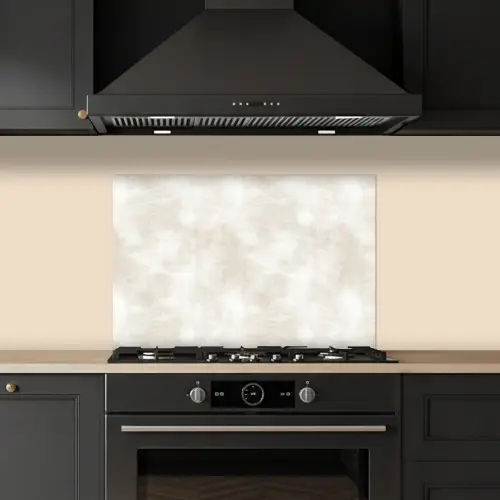Subtiel - Structuur - Beige keuken achterwand spatscherm klein 900 -sfeer1
