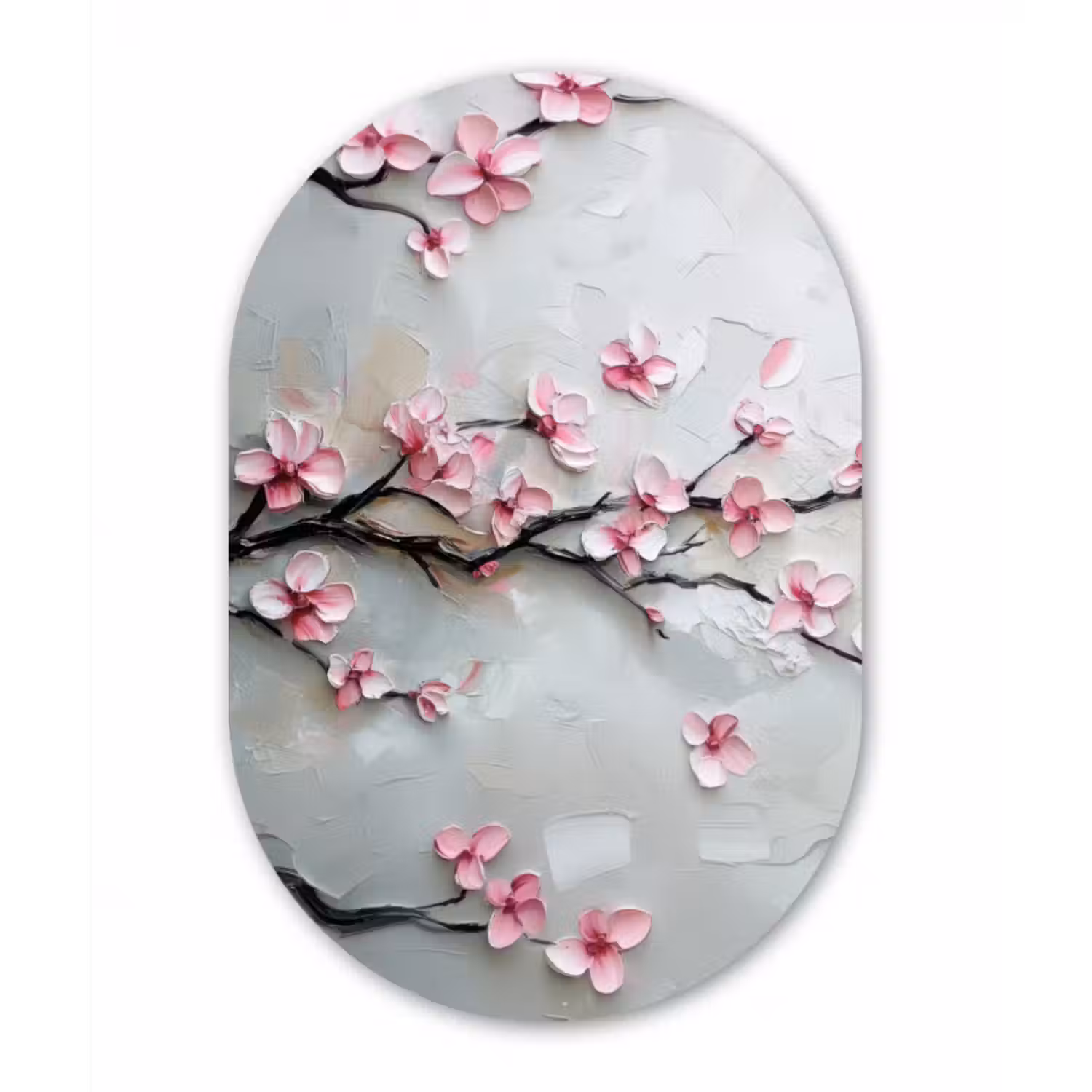 Forexbild Oval - Blüte - Künstlerisch - Rosa - Sakura