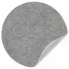 Beton - Muur - Patronen - Industrieel Wandcirkel behangsticker klein 186 -3d