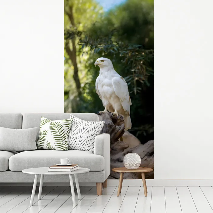 Arend - Hout - Wit - Planten fotobehang vinyl groot -woonkamer