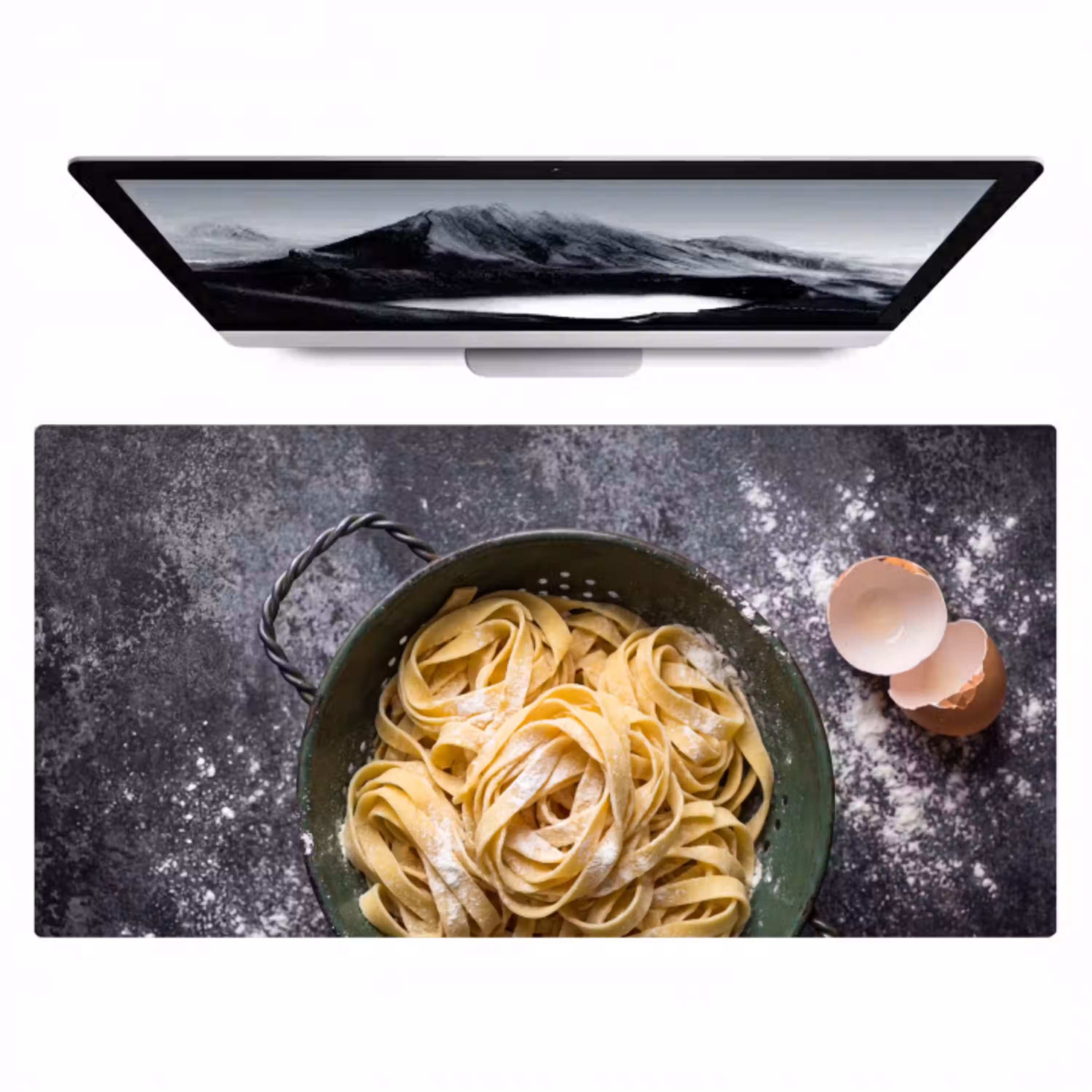 Pasta - Keuken - Eten Muismat XXL klein -zzz3d