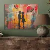 Street art - Liefde - Graffiti - Kunst - Banksy PET vilt klein -sfeer2