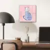 Kat - Illustratie - Minimalistisch - Roze plexiglas 5mm klein -sfeer6