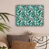 Panterprint - Bladeren - Jungle canvas 2cm klein -sfeer1