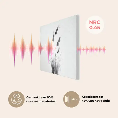 Minimalistisch - Stelen - Wit PET vilt klein -USP_NL