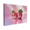 Disco - Fruit - Glitter - Strawberry Tuinposter op houten frame 2 cm dik klein -3d