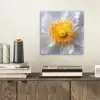 Wit - Bloem - Elegant aluminium wit klein -sfeer1