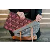 Bloemen - Waaier - Paars laptophoes neopreen klein 279 -tas