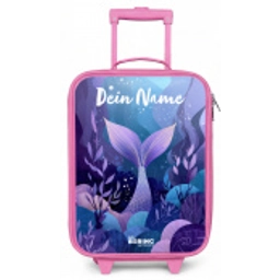 Zeemeermin - Onderwater - Paars - Blauw Kinderkoffer - Roze klein -zz3dotto