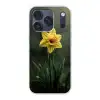 Bloem - Narcis - Gras - Geel Telefoonhoesje iPhone 17 Pro klein -3d