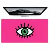 Minimalistisch - Oog - Roze Muismat XXL klein -zzz3d
