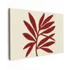 Tak - Bladeren - Rood canvas 2cm klein -z3d