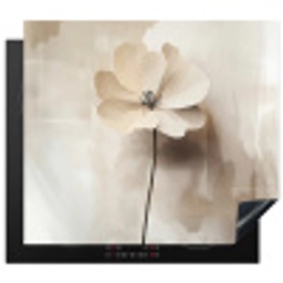 Bloem - Beige - Verf - Schaduw Inductie beschermer vinyl 3mm middel -3d