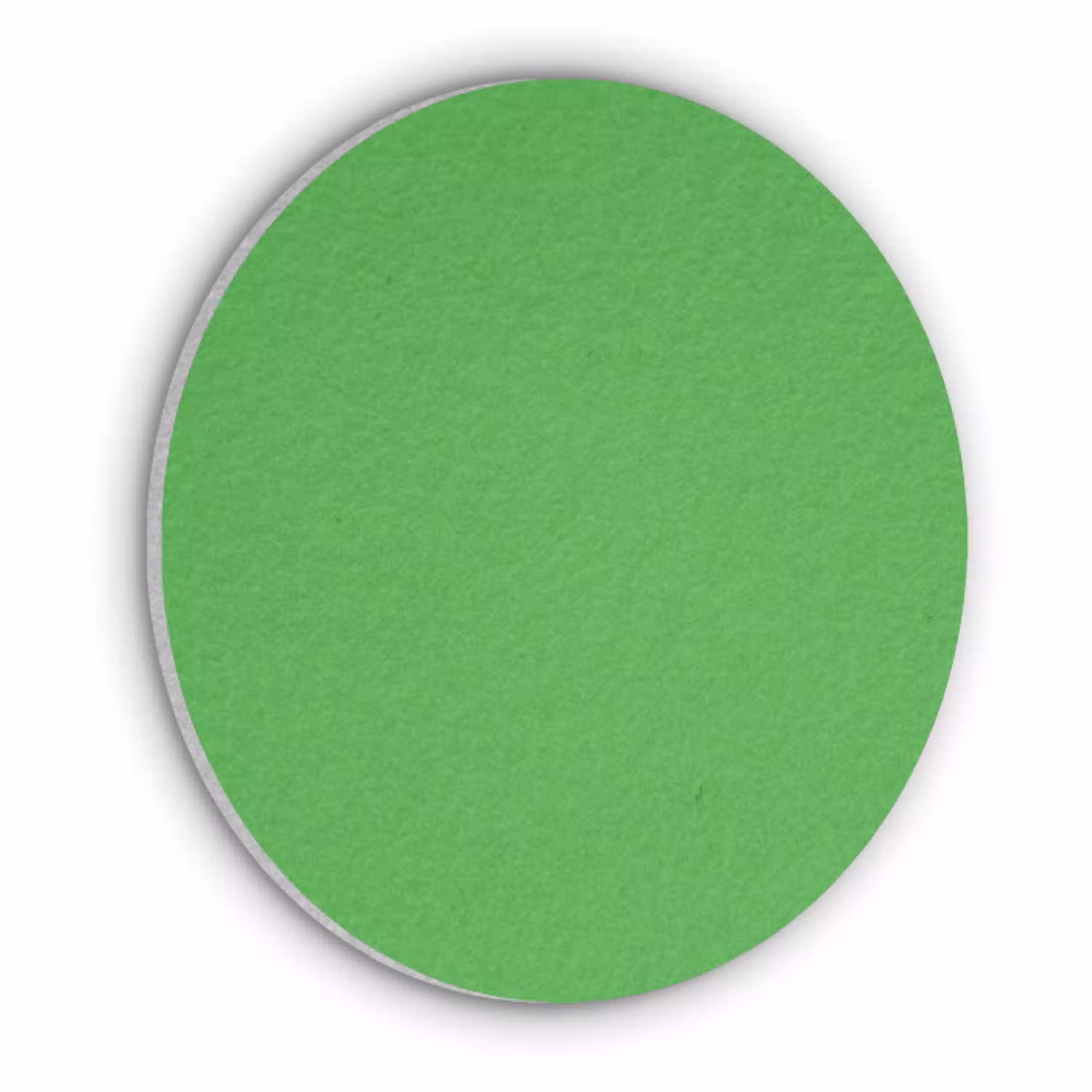 Kelly - Green - Groen Akoestische PET Vilt - Rond klein 838 -3d