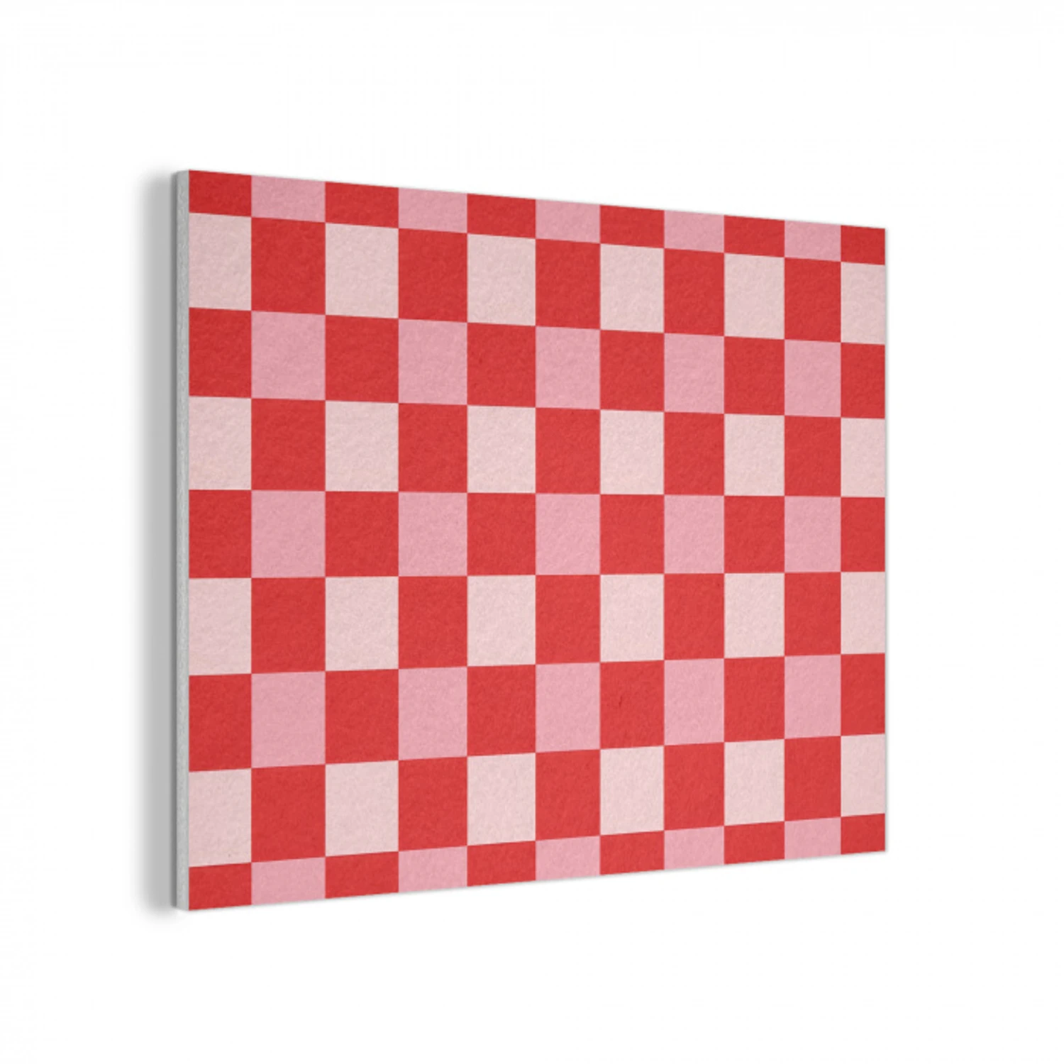 Vierkant - Klassiek - Rood PET vilt klein 837 -3d
