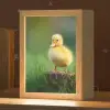 Kuiken - Eend - Geel - Gras Light Box met kabel klein -zzz_3d_website
